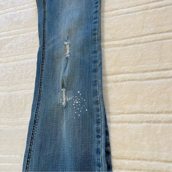 GRG light blue slim flare denim - Picture 5 of 10